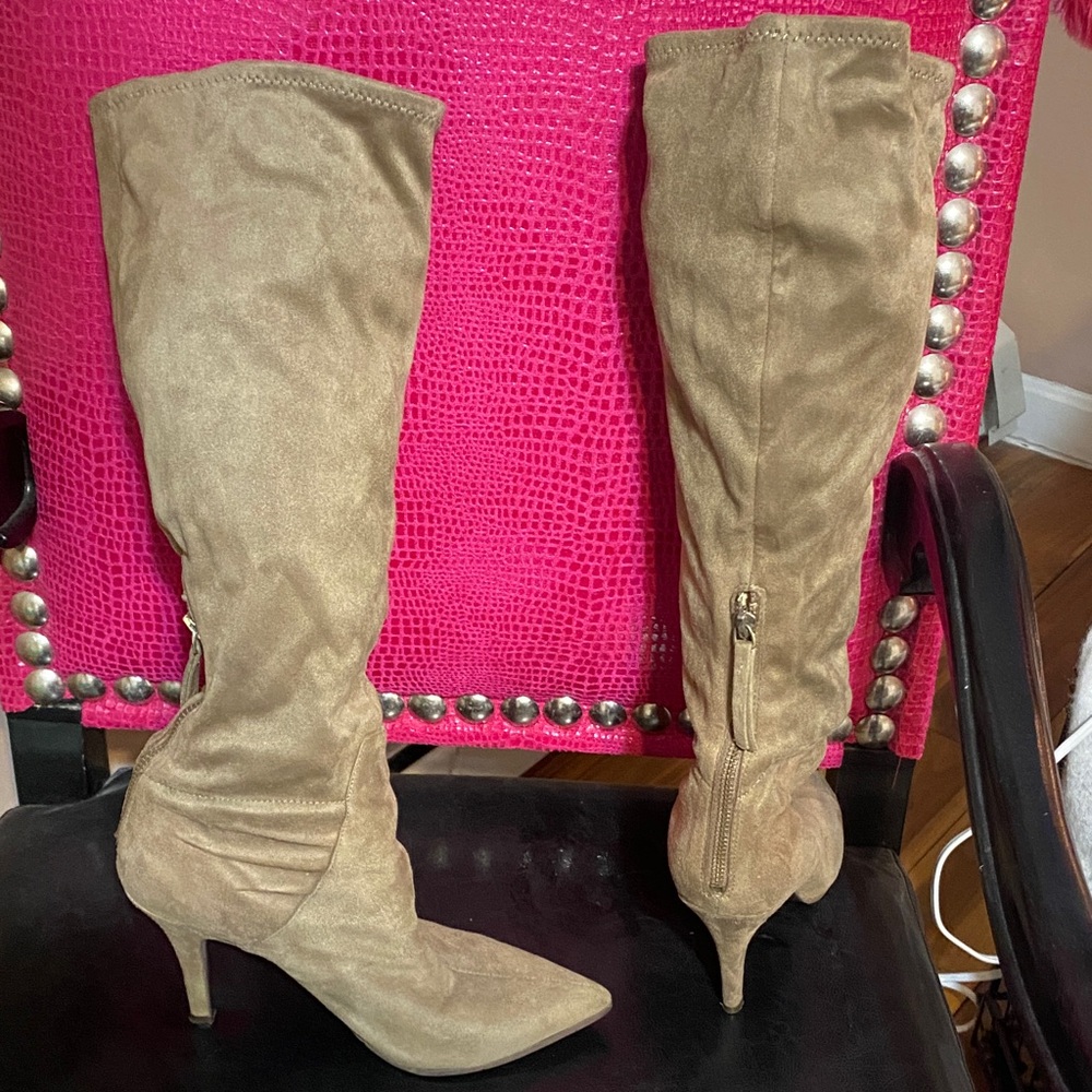 (Nine West) Elegant Tan Knee-High Women's Boots